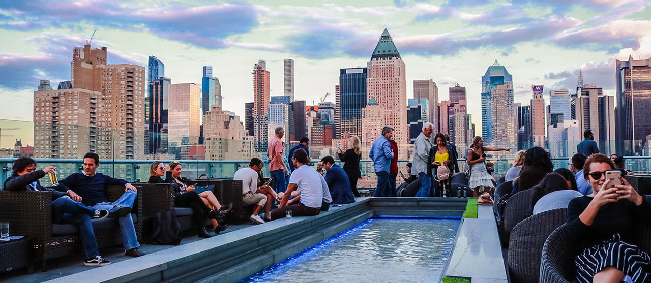 Rooftop Bars NYC Hero