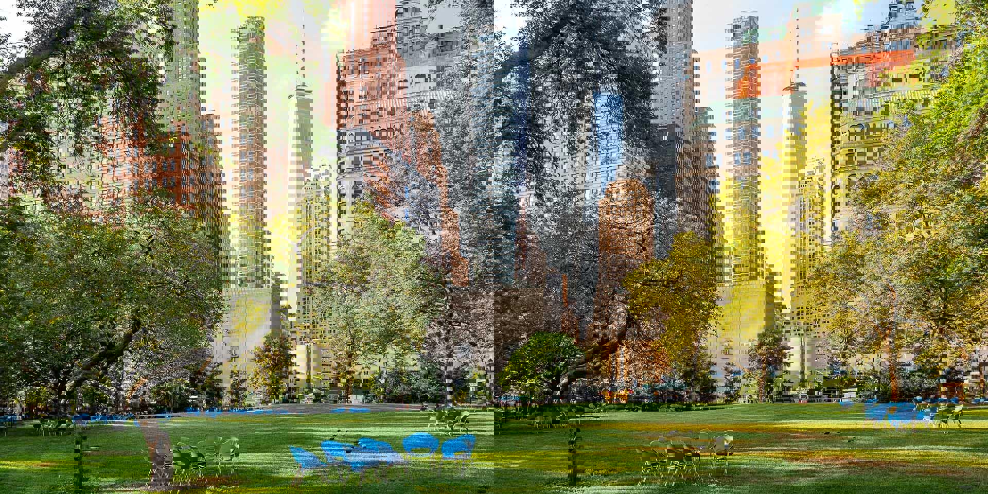 Freedom Tower View from Park