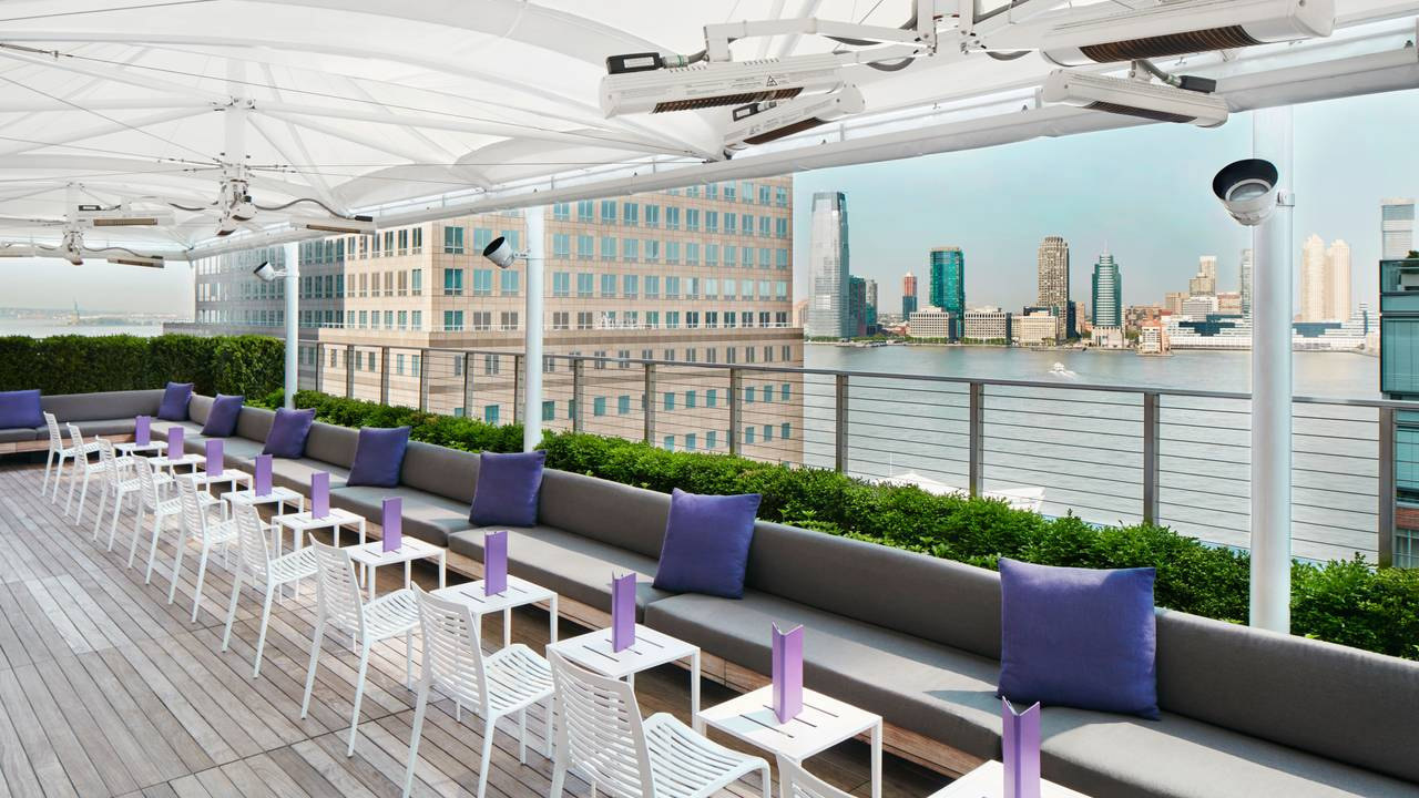 Rooftop Bar on River